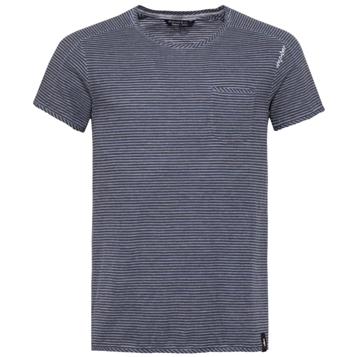 T-shirt męski Chillaz PRAG INDIGO BLUE STRIPES